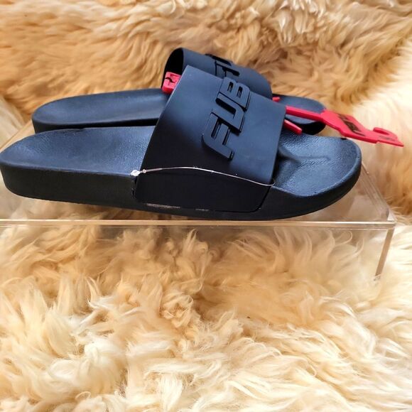 Men's FUBU navy blue authentic, size 8 slides brand new! - Picture 2 of 5